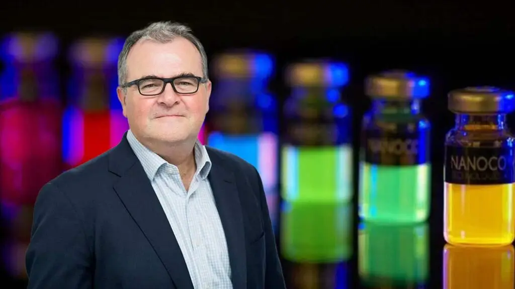 brian tenner steps down as ceo of nanoco business manchester