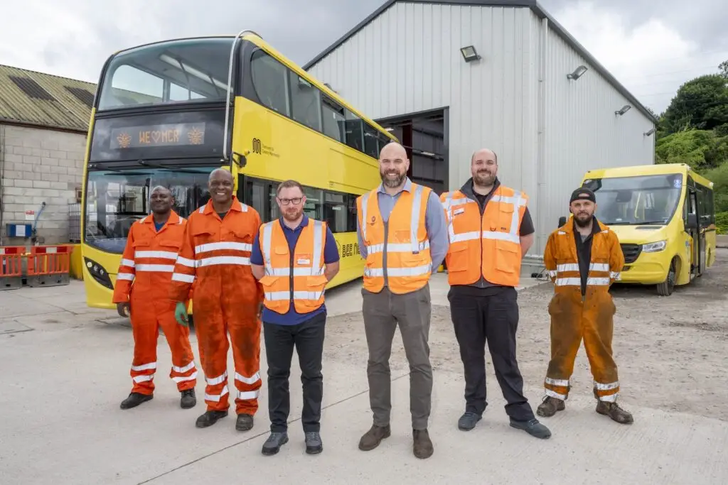 first buss 750k investment revamps rochdale depot business manchester