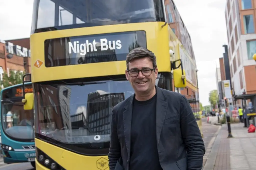 greater manchester to launch night bus pilot providing 24 hour transport business manchester