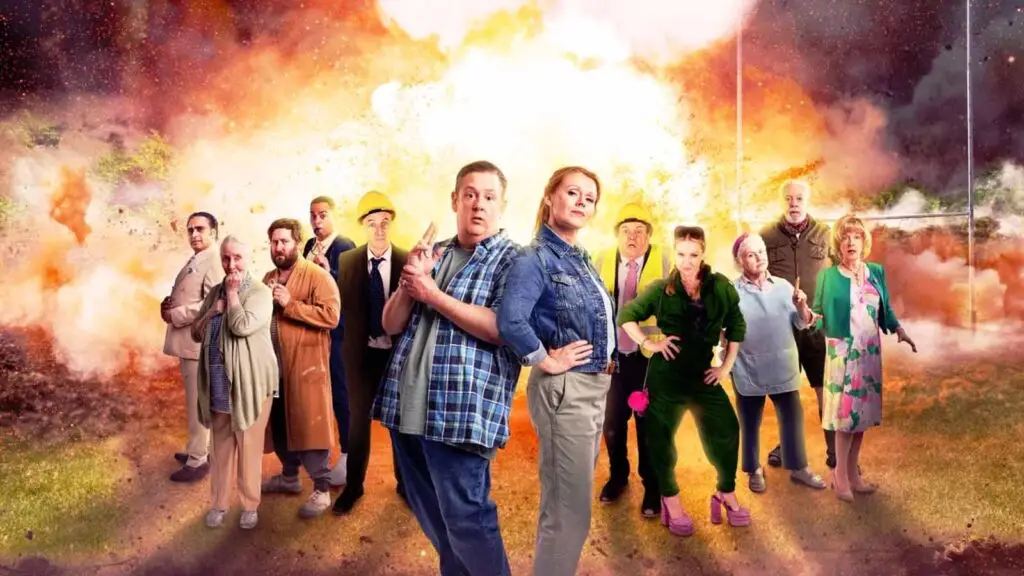 johnny vegas and sian gibson star in apocalypse slough business manchester