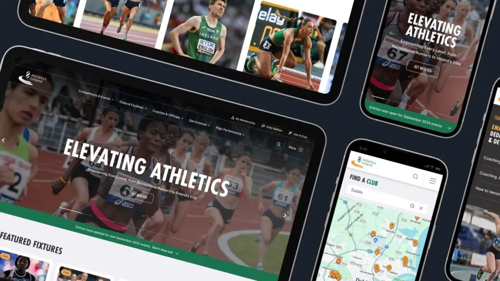 olympic boost new athletics ireland website launched by manchester tech firm business manchester