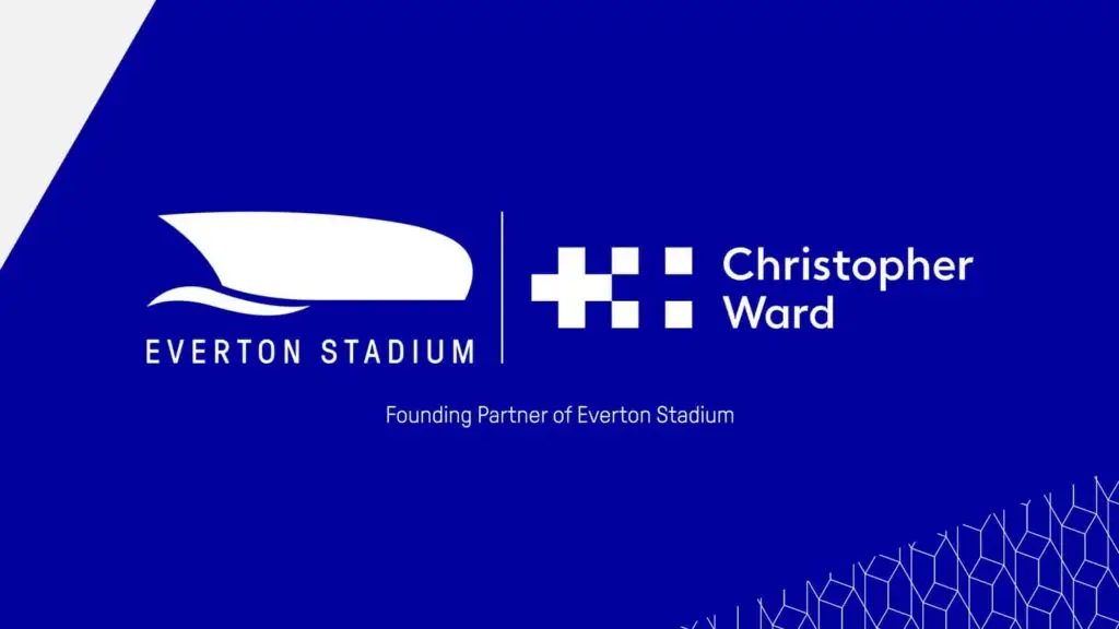 christopher ward earns evertons founding partner status business manchester