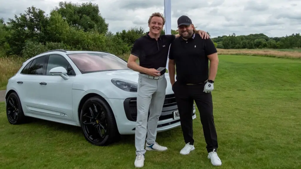 golfers vie for porsche prize at rockliffe hall event business manchester