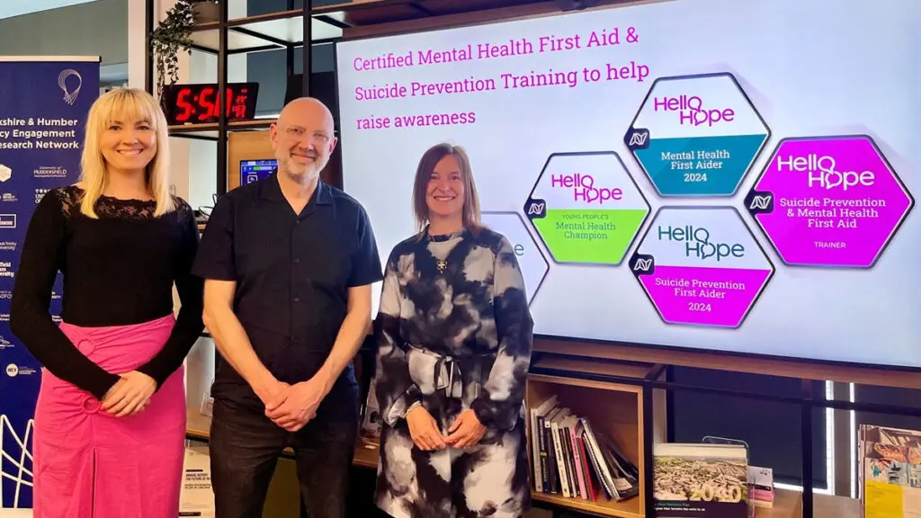 leeds city council backed partnership for new mental health and suicide prevention company business manchester