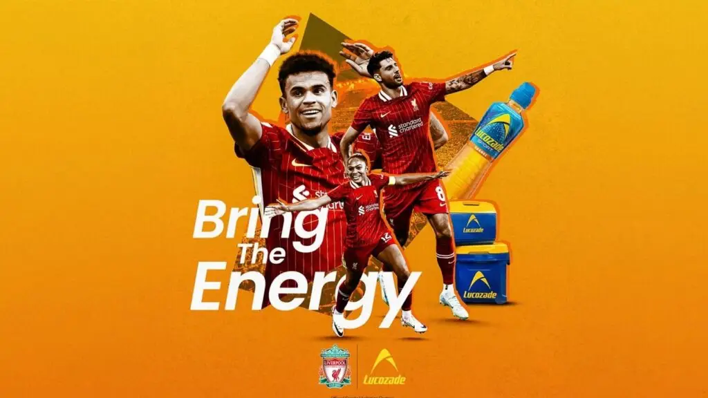 lucozade brings the energy back to liverpool fc business manchester