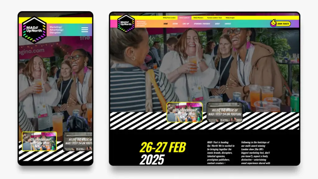 agency to develop new website for northern festival business manchester