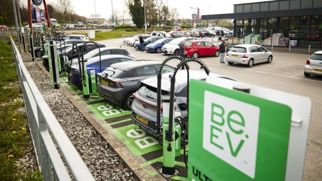 stockports biggest ultra rapid charging hub launched business manchester