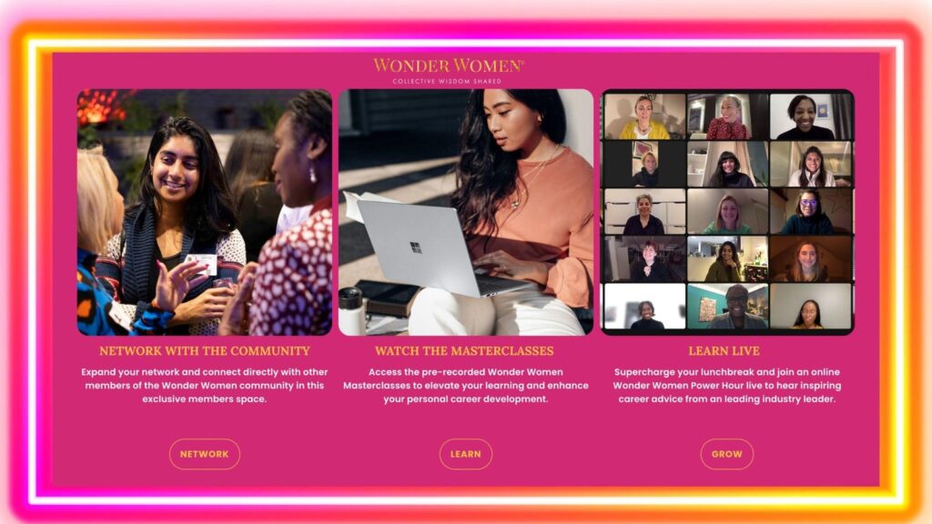 Wonder Women launches online members hub